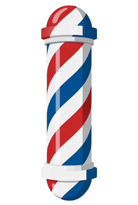 Rotating barber pole